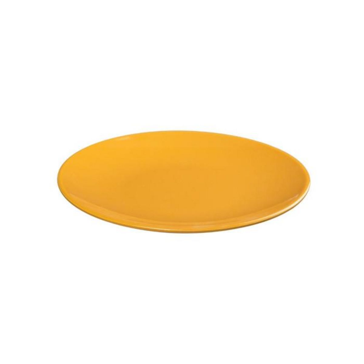 SECRET DE GOURMET Lot de 6 Assiettes à Dessert  Colorama  20cm Jaune