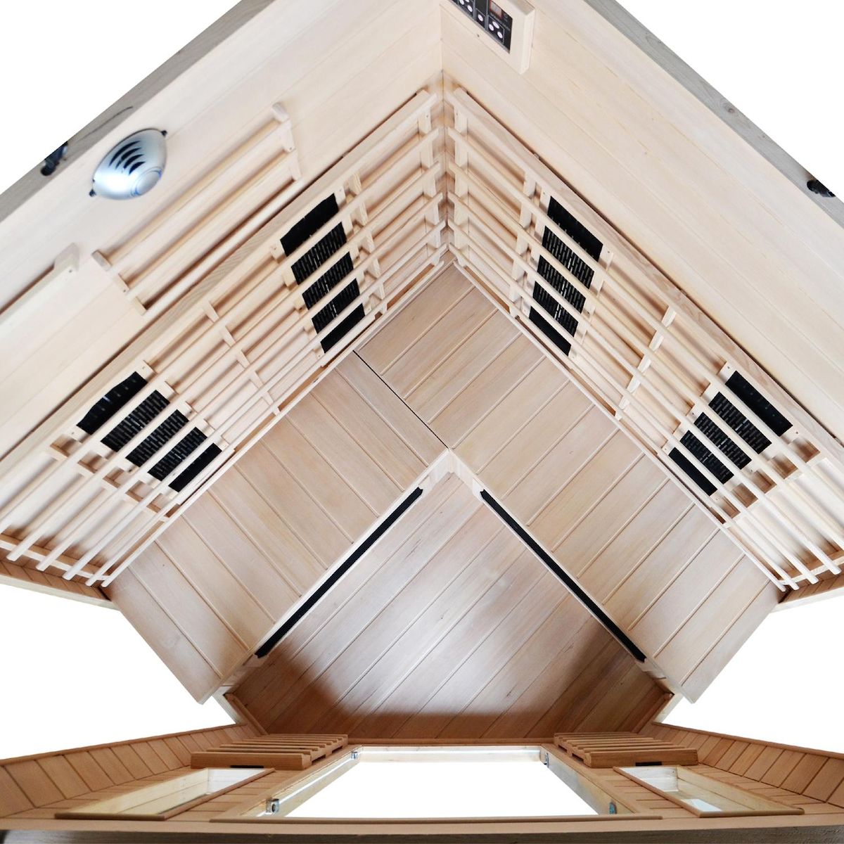 CONCEPT USINE Cabine de sauna luxe infrarouge 3-4 places NARVIK