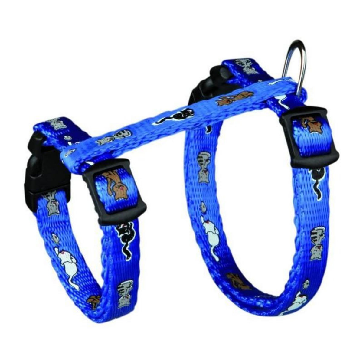 Trixie Junior harnais chaton avec laisse - TRIXIE - Motif chat - 21–33 cm / 8 mm - 1,20 m