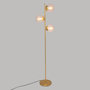 Voir la diapositive 4 : ATMOSPHERA Lampadaire en Métal  Le Collectionneur  162cm Or