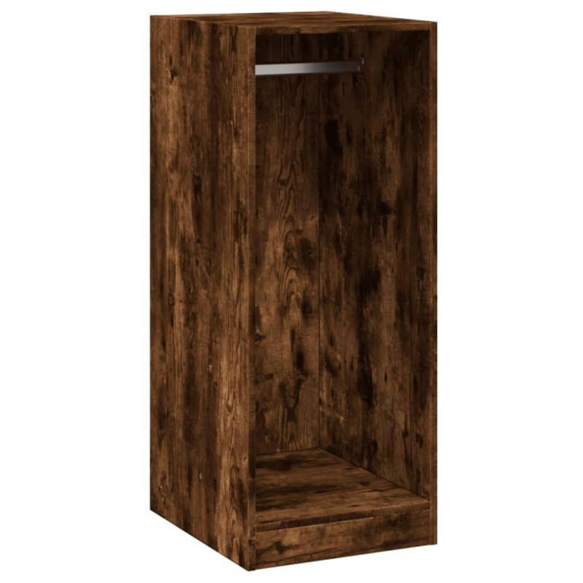 VIDAXL Garde robe chêne fumé 48x41x102 cm bois d ingénierie