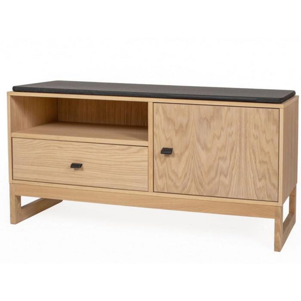 Paris Prix Banc d'Entrée Design en Bois  Slussen  100cm Naturel