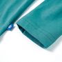 Voir la diapositive 5 : VIDAXL T shirt pour enfants à manches longues aqua foncé 116
