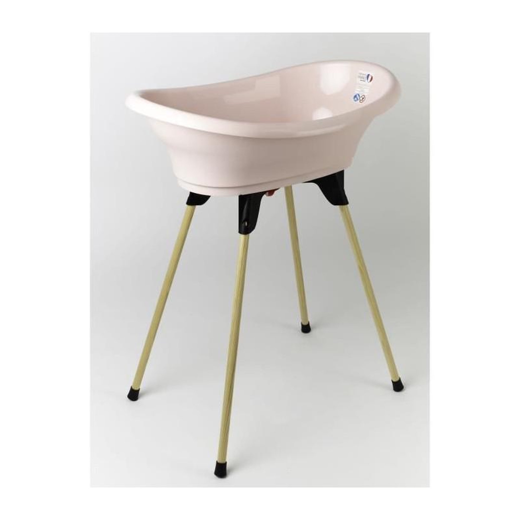 THERMOBABY THERMOBABY KIT BAIGNOIRE VASCO Rose Poudre : baignoire + pieds + tuyau de vidange