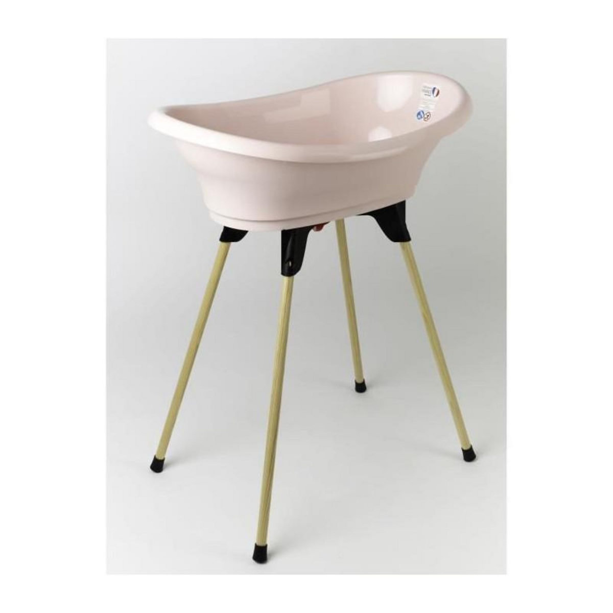 THERMOBABY THERMOBABY KIT BAIGNOIRE VASCO Rose Poudre : baignoire + pieds + tuyau de vidange
