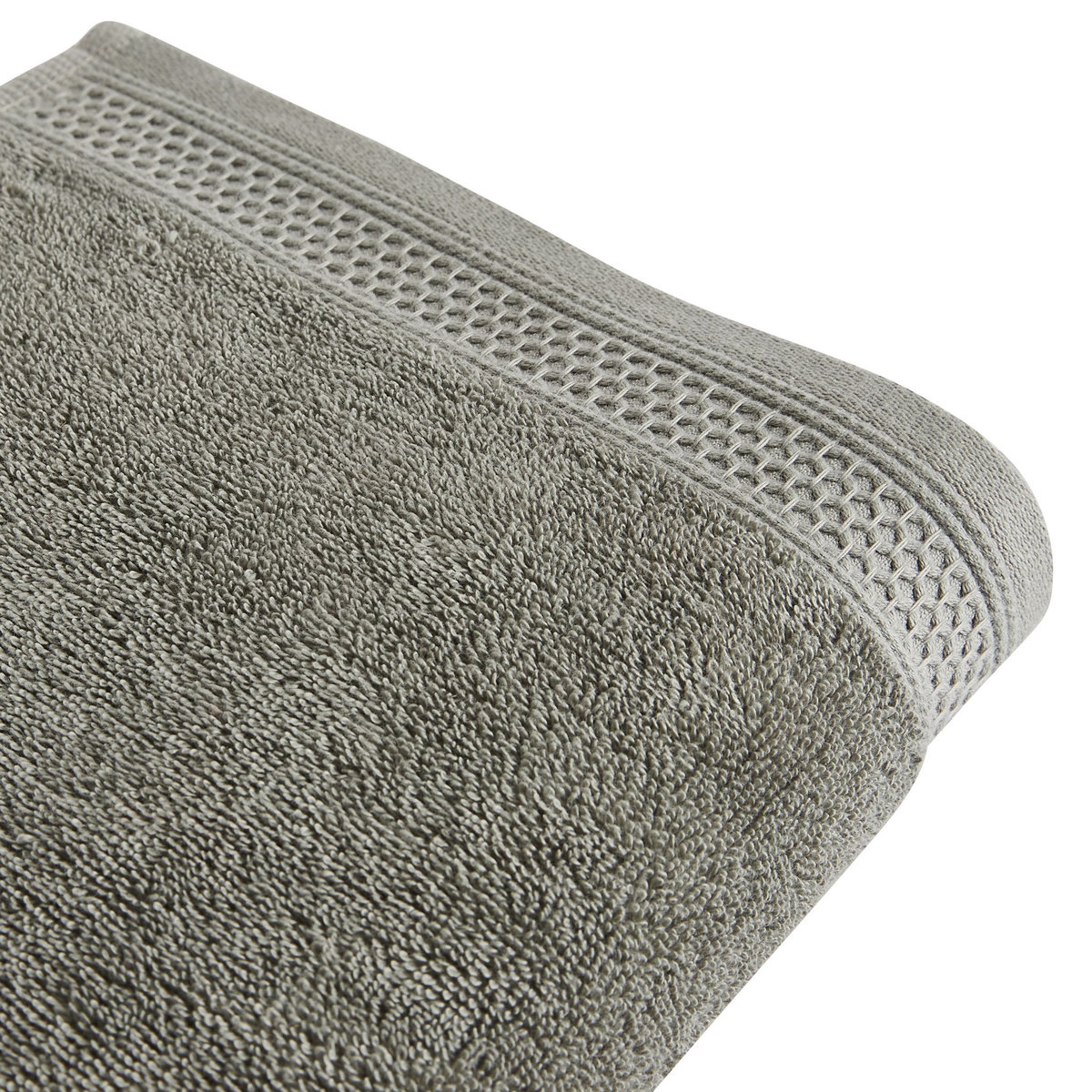 ACTUEL Serviette de toilette unie en coton 600 g/m²