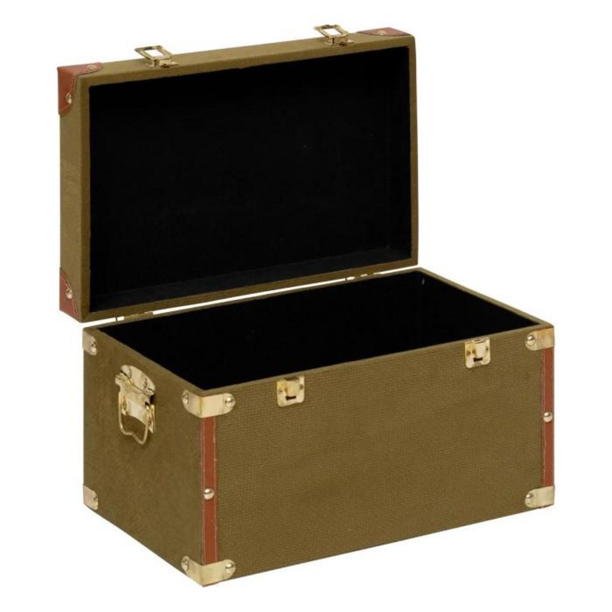 ATMOSPHERA Lot de 3 Malles  Twisted Lime  53cm Multicolore