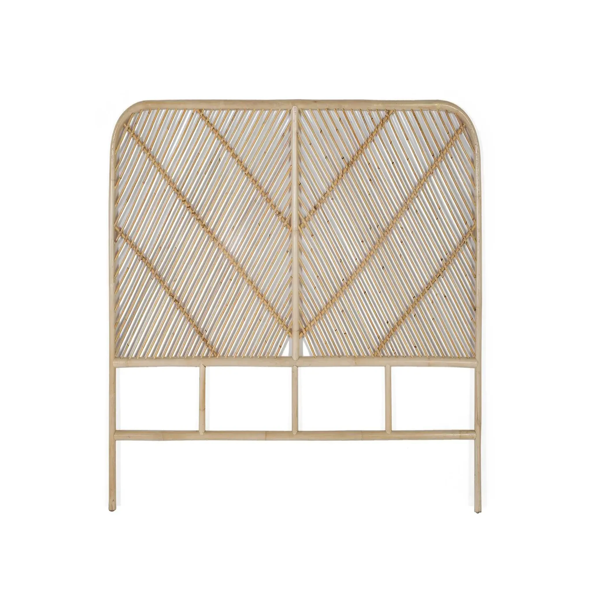 GINER Y COLOMER SL Tête de lit en rotin naturel 165 cm style méditerranéen