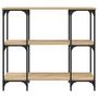 Voir la diapositive 4 : VIDAXL Table console chene sonoma 102x35x90 cm bois d'ingenierie
