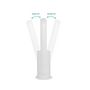 Voir la diapositive 4 : OCEANIC OCEANIC Ventilateur Purificateur d'Air avec filtre - Sans pale - Oscillation - 35W - H.80 cm - Minuterie 8h - Télécommande