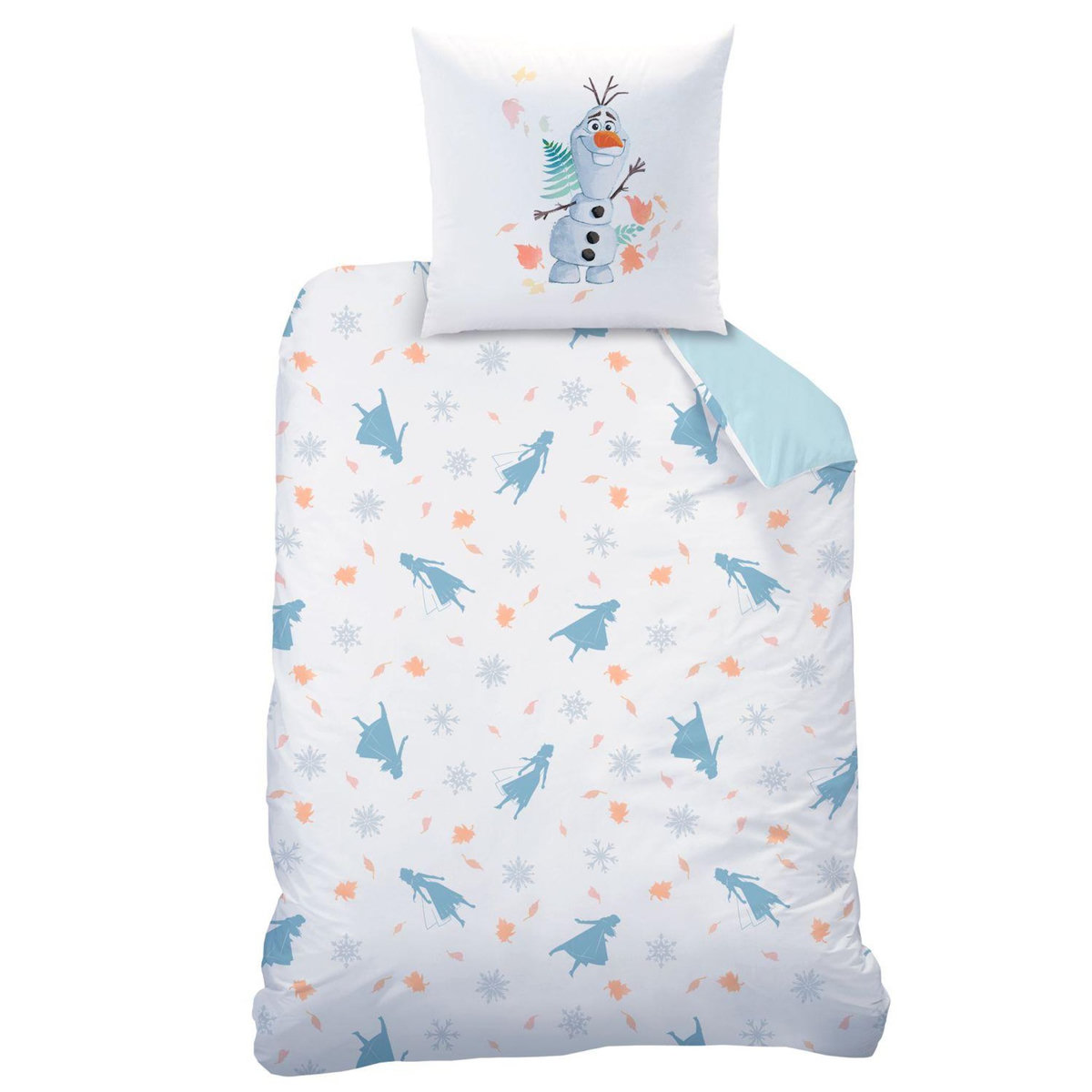Frozen Parure housse de couette enfant en coton 57 fils FROZEN