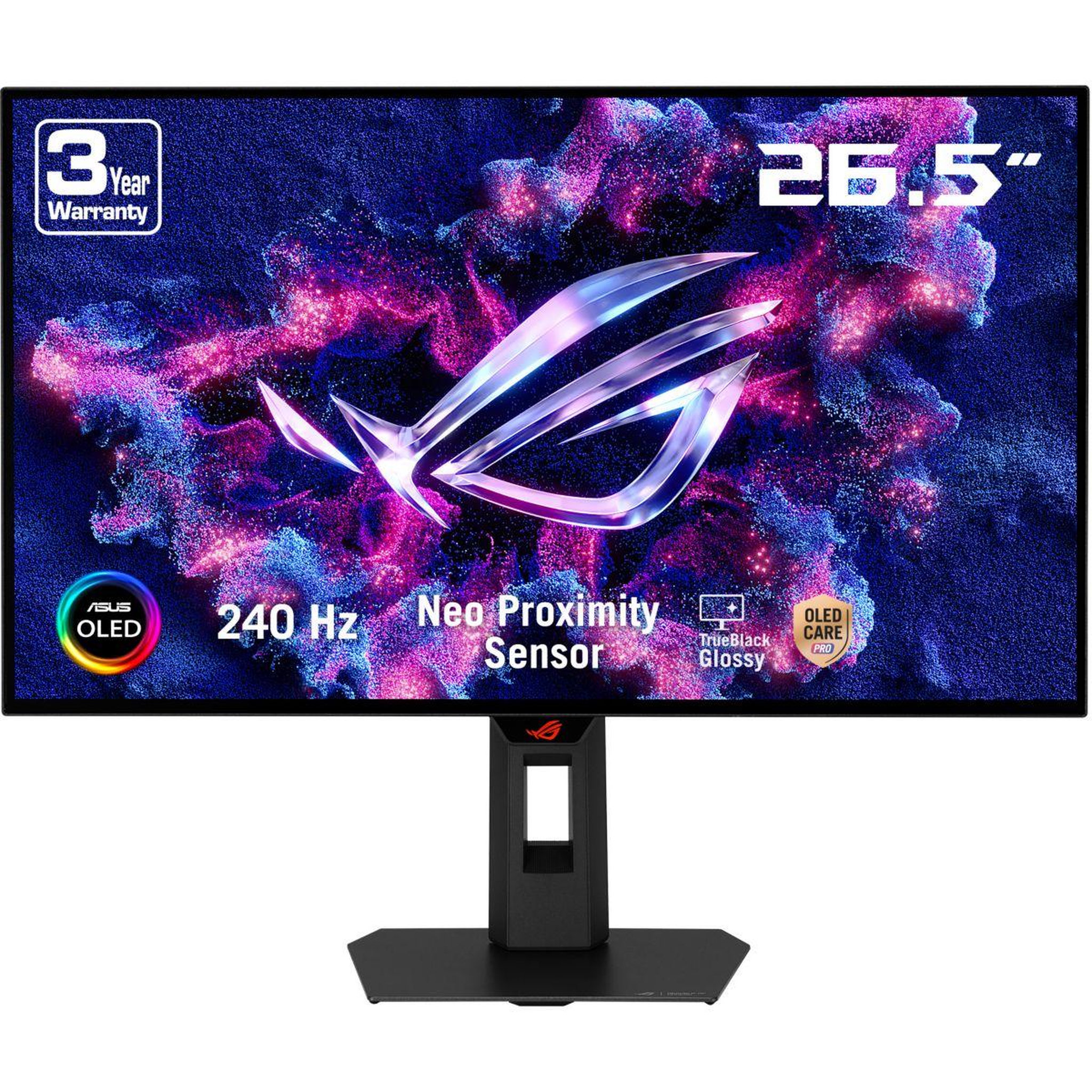 ASUS Ecran pc gamer xg27aqdmgr 27  qhd 240hz oled hdr true black 400 hdmi 2.1