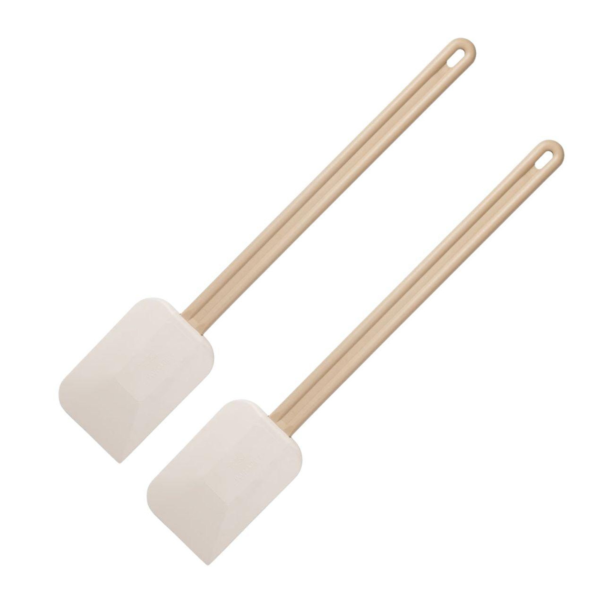 Fackelmann Ensemble de 2 maryses de pâtisserie et de cuisine manche en résine de 52 cm fackelmann
