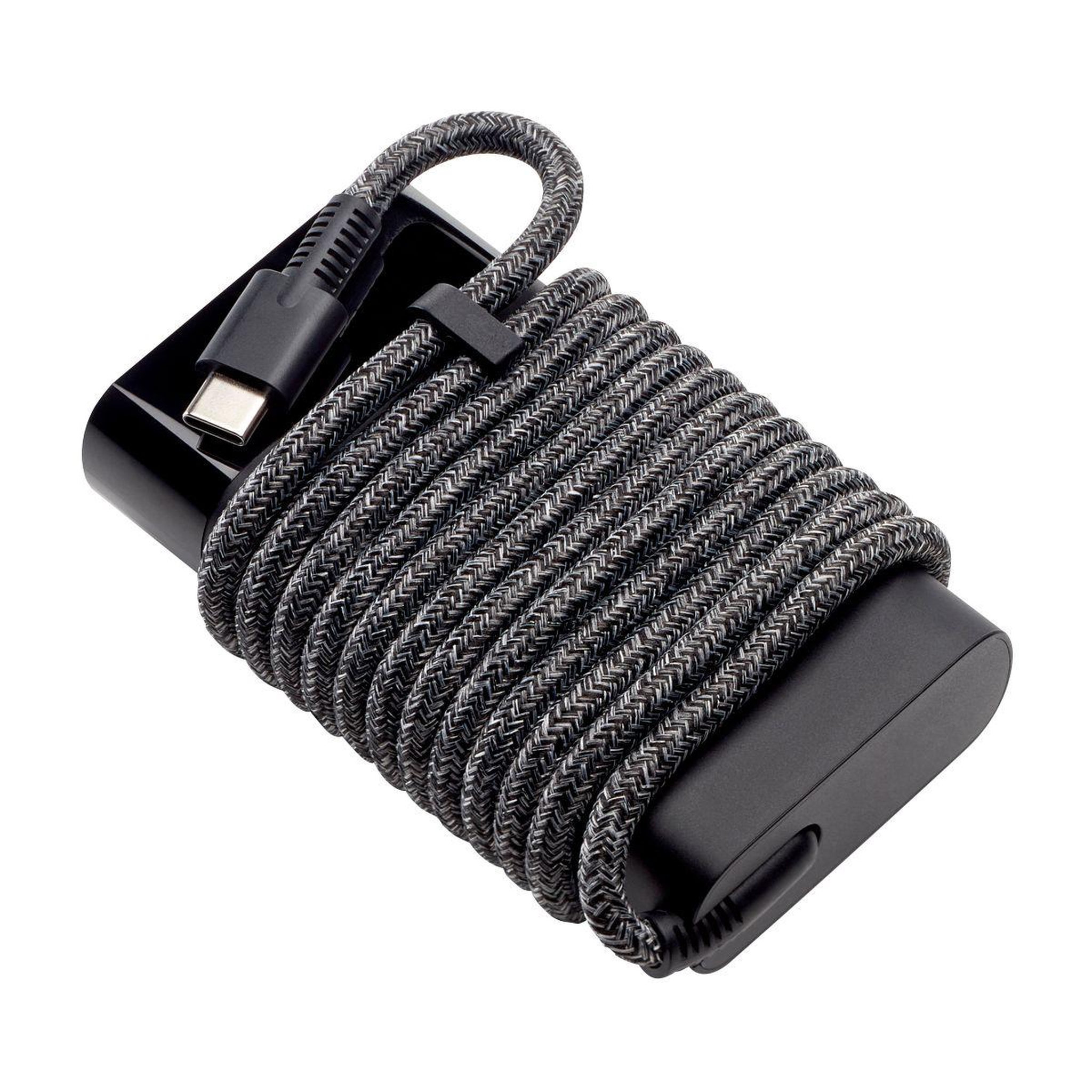 Voir la diapositive 2 : HP Chargeur ordinateur portable pc 65w noir mat compact usb-c eu