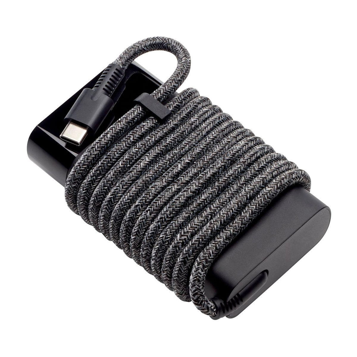 HP Chargeur ordinateur portable PC 65W noir mat compact USB-C EU