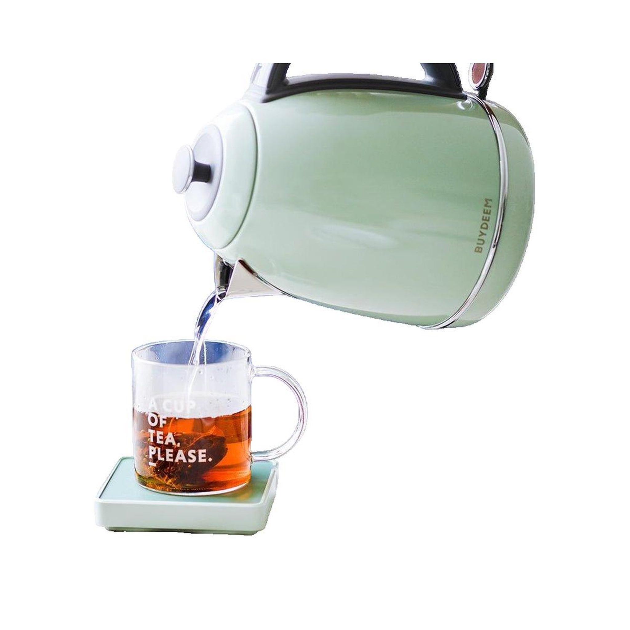 Voir la diapositive 3 : caterpillar Bouilloire Catler BUYDEEM K640 cosy greenish