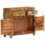 Voir la diapositive 4 : VIDAXL Buffet 70x30x68 cm Bois de recuperation solide