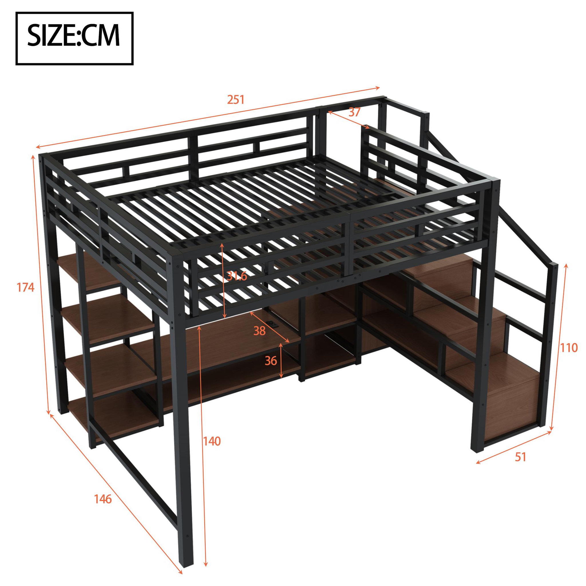Voir la diapositive 3 : MERAX Lit mezzanine