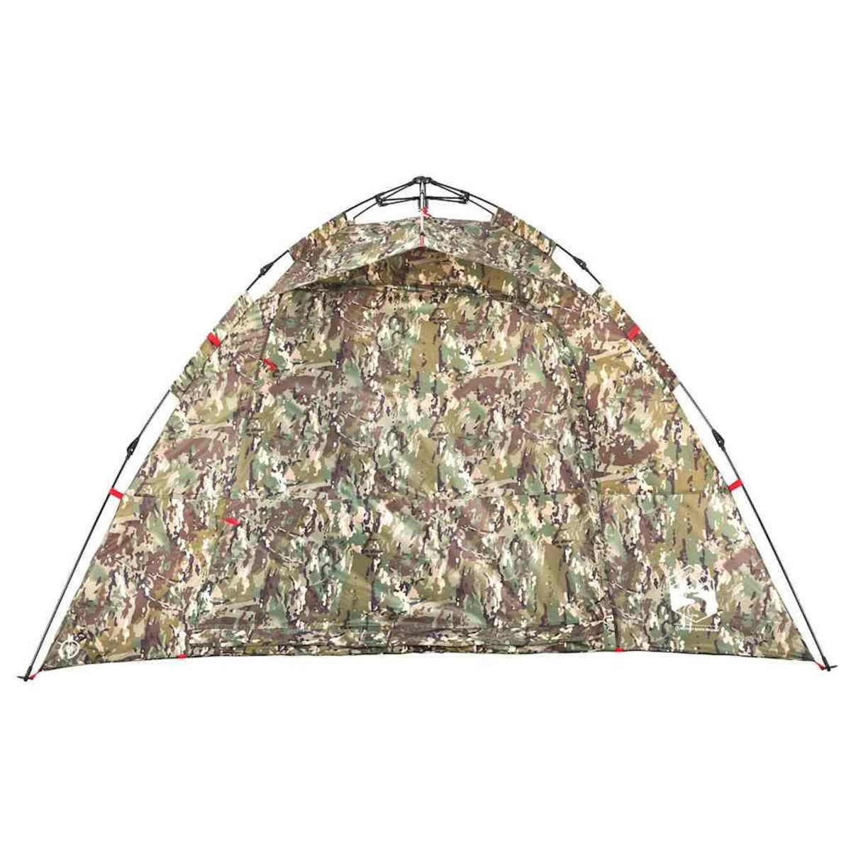 VIDAXL Tente de peche 4 personnes camouflage liberation rapide