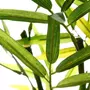 ATMOSPHERA Plante Artificielle en Pot  Bambou  35cm Noir