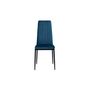 Voir la diapositive 2 : Lot de 4 chaises en velours JUNE