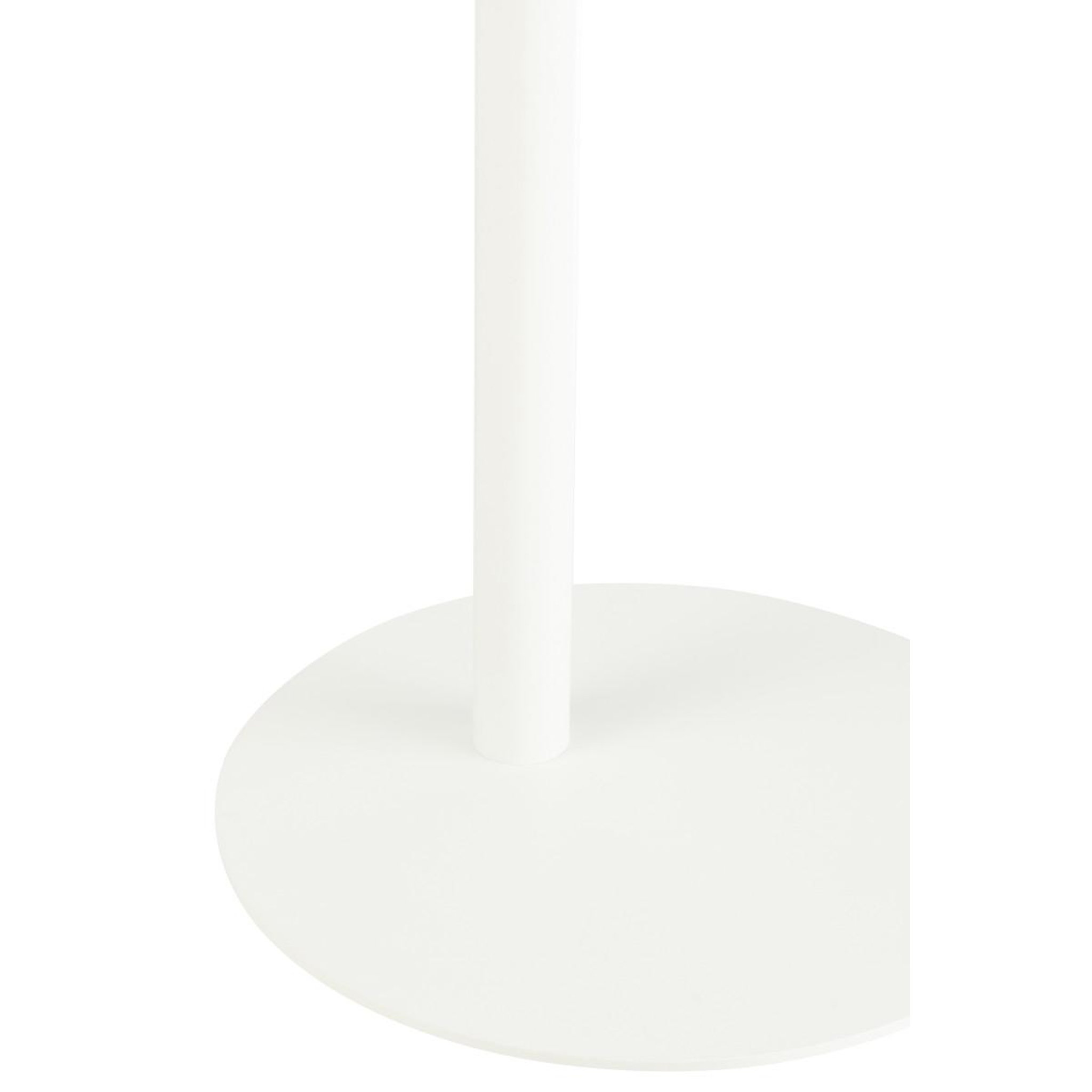 Voir la diapositive 6 : J-LINE Table d'appoint en métal  ice  55cm blanc