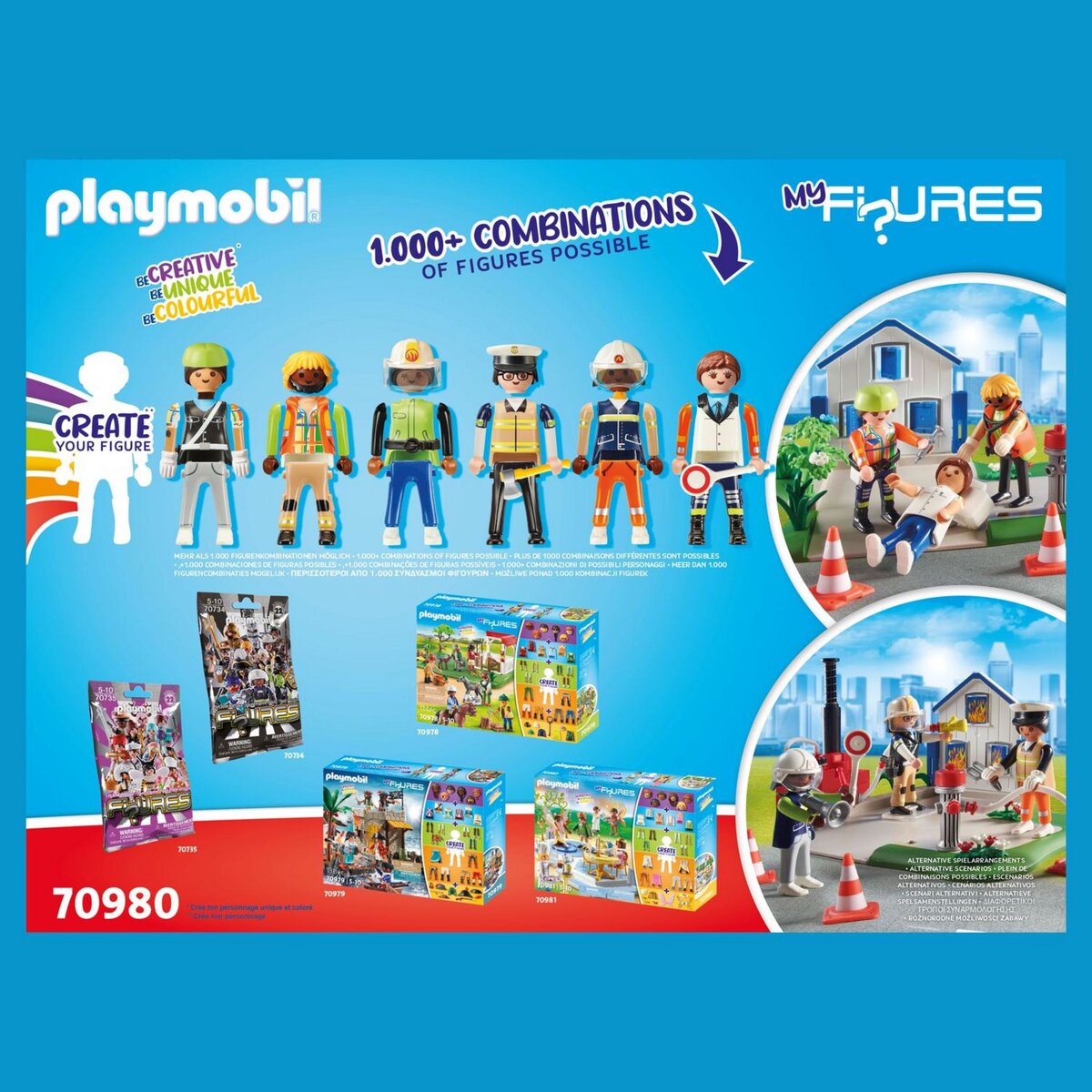 PLAYMOBIL 70980 My Figures : Les secouristes