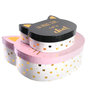 Voir la diapositive 1 : Paris Prix Lot de 2 Boîtes de Rangement  Chat  25cm Rose