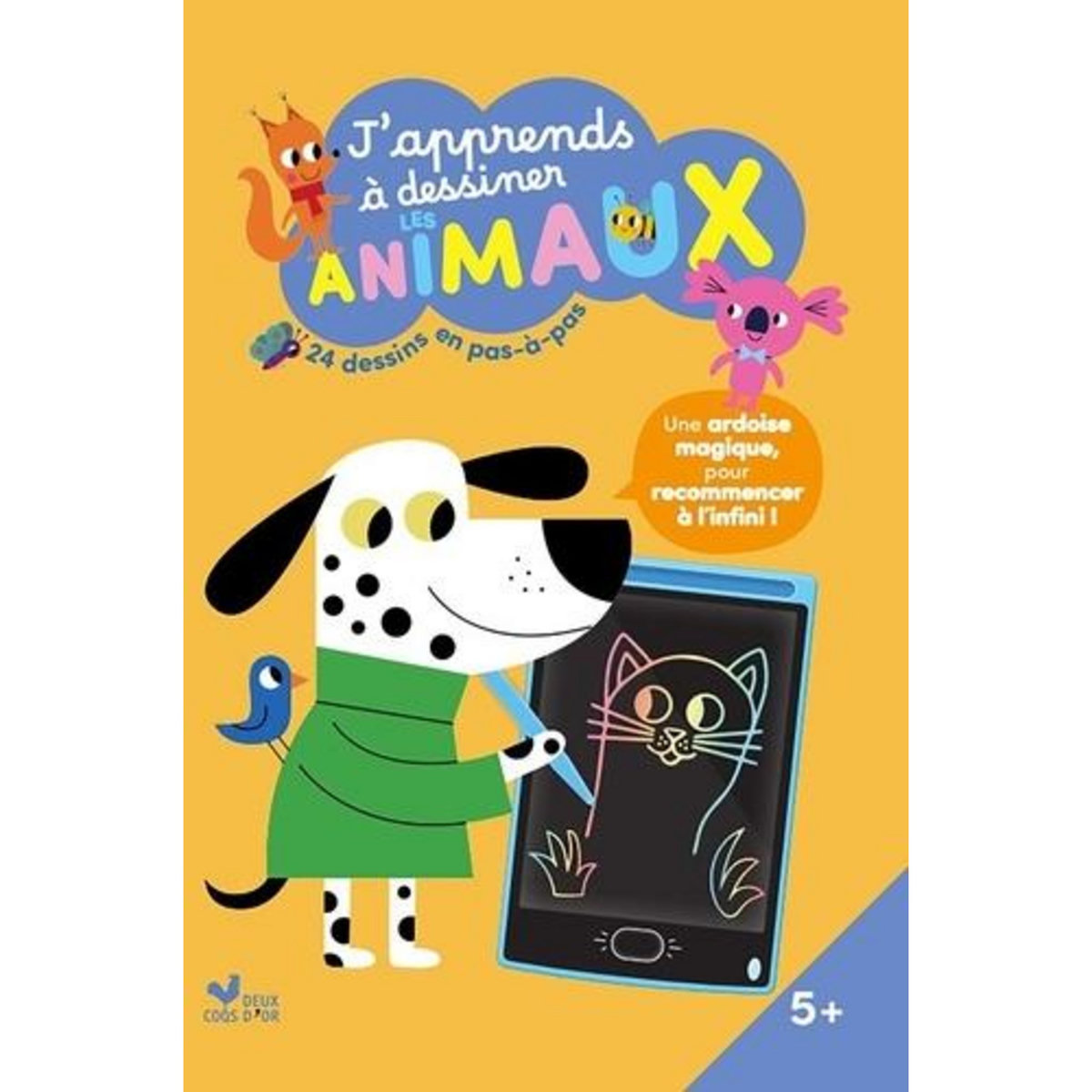 J'APPRENDS A DESSINER LES ANIMAUX. AVEC UNE ARDOISE MAGIQUE, Austin Lucie