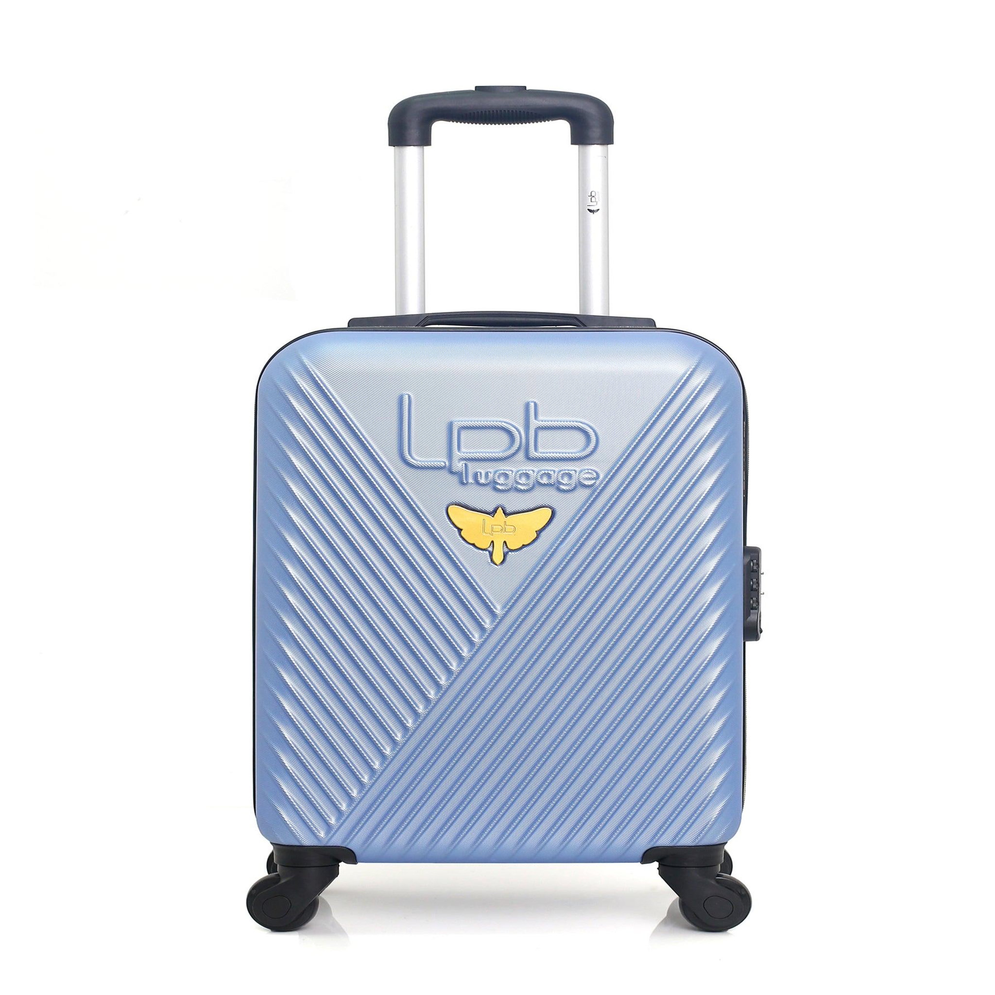 LES P'TITES BOMBES LPB Lpb luggage - valise cabine xs fanny-e 50 cm 4 roues. Coloris disponibles : Bleu, Gris