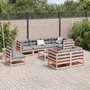 Voir la diapositive 3 : VIDAXL Salon de jardin 9 pcs bois massif sapin de douglas