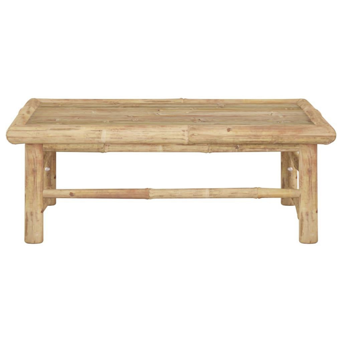 VIDAXL Table de jardin 65x65x30 cm Bambou