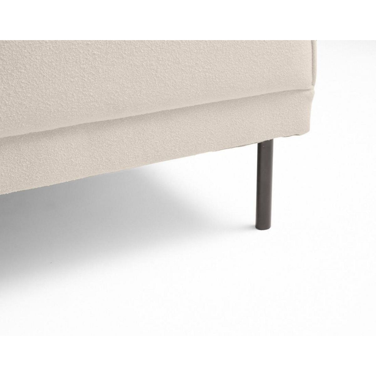 BEST MOBILIER Charlie - canapé d'angle réversible 4 places - convertible avec coffre - en tissu