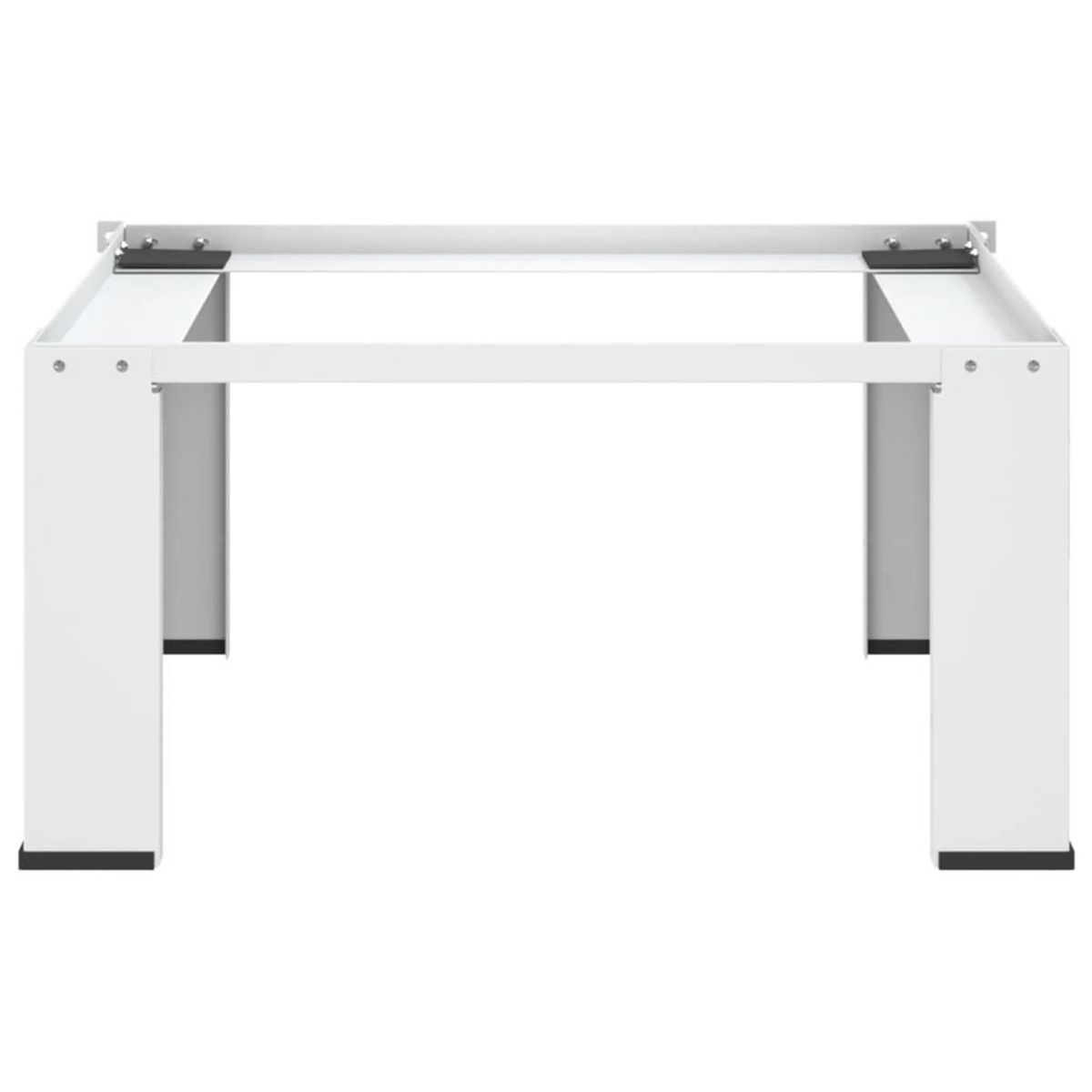 VIDAXL Socle pour machine a laver Blanc