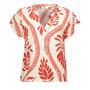 Voir la diapositive 1 : JACQUELINE DE YONG Blouse Écru/Rouge Femme JDY Pepper