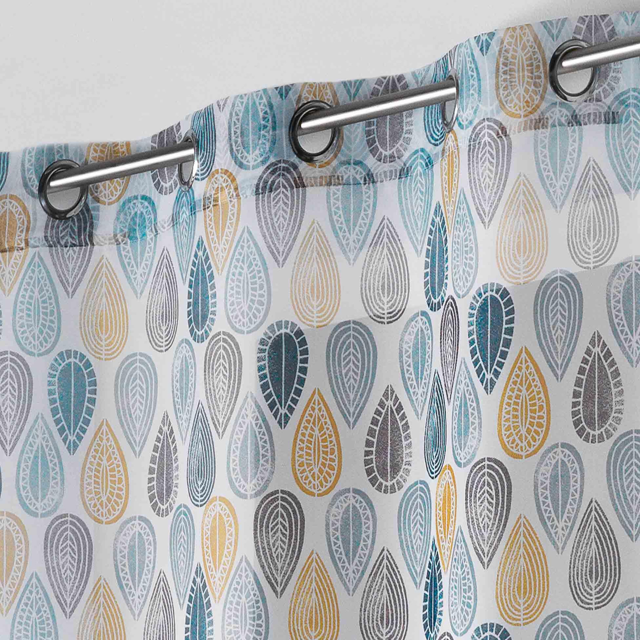 Voir la diapositive 3 : Eden Voilage a oeillets palpito design et moderne