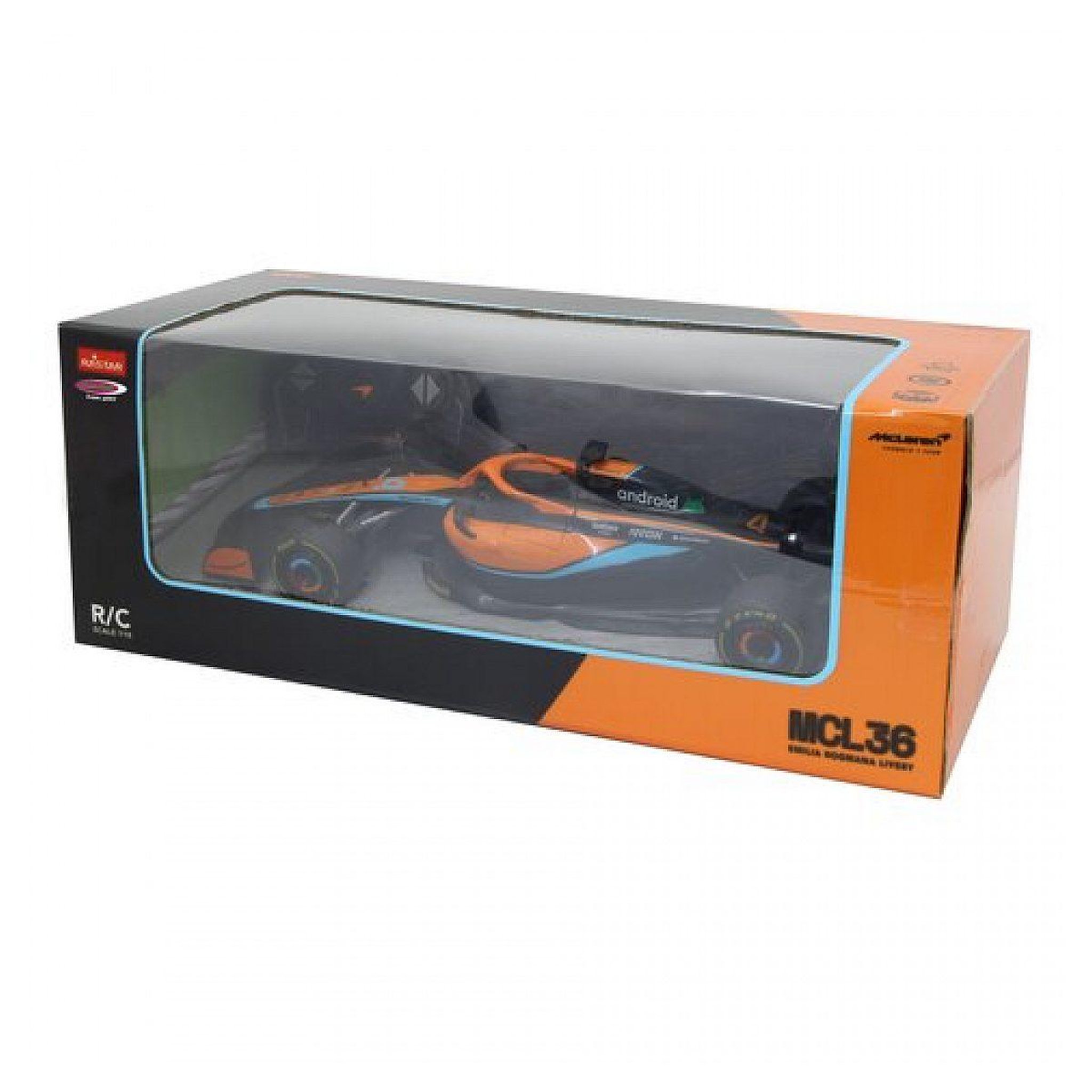 Voir la diapositive 2 : Jamara Mclaren mcl36 1:18 orange 2,4ghz