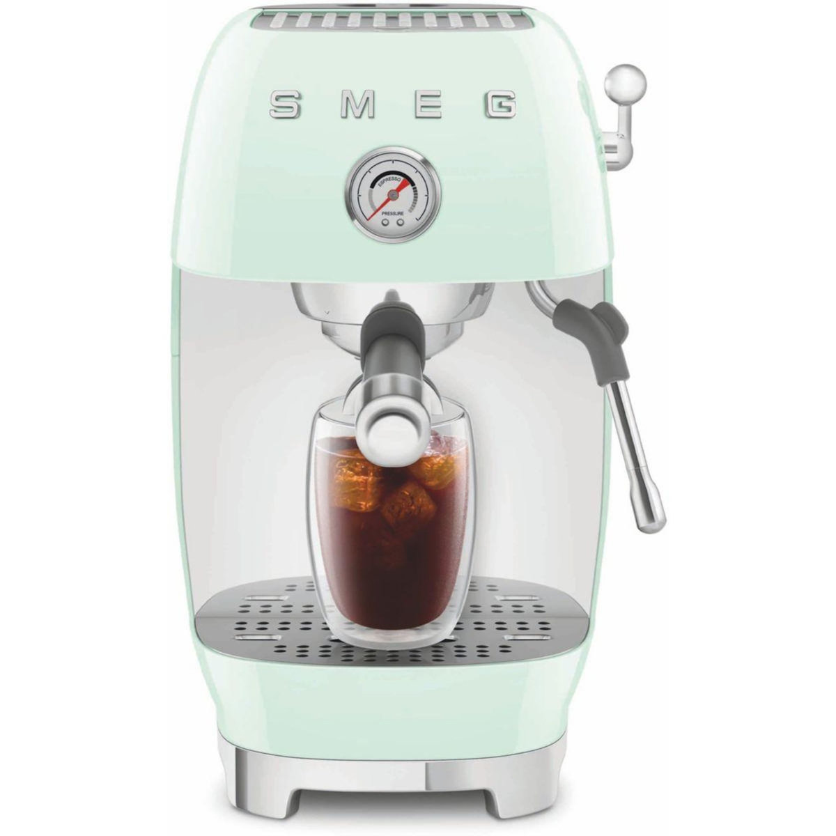 SMEG Machine à expresso ECF03PGEU + Cold Brew