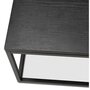Paris Prix Table Basse Design en Bois  Bokaci  110cm Noir