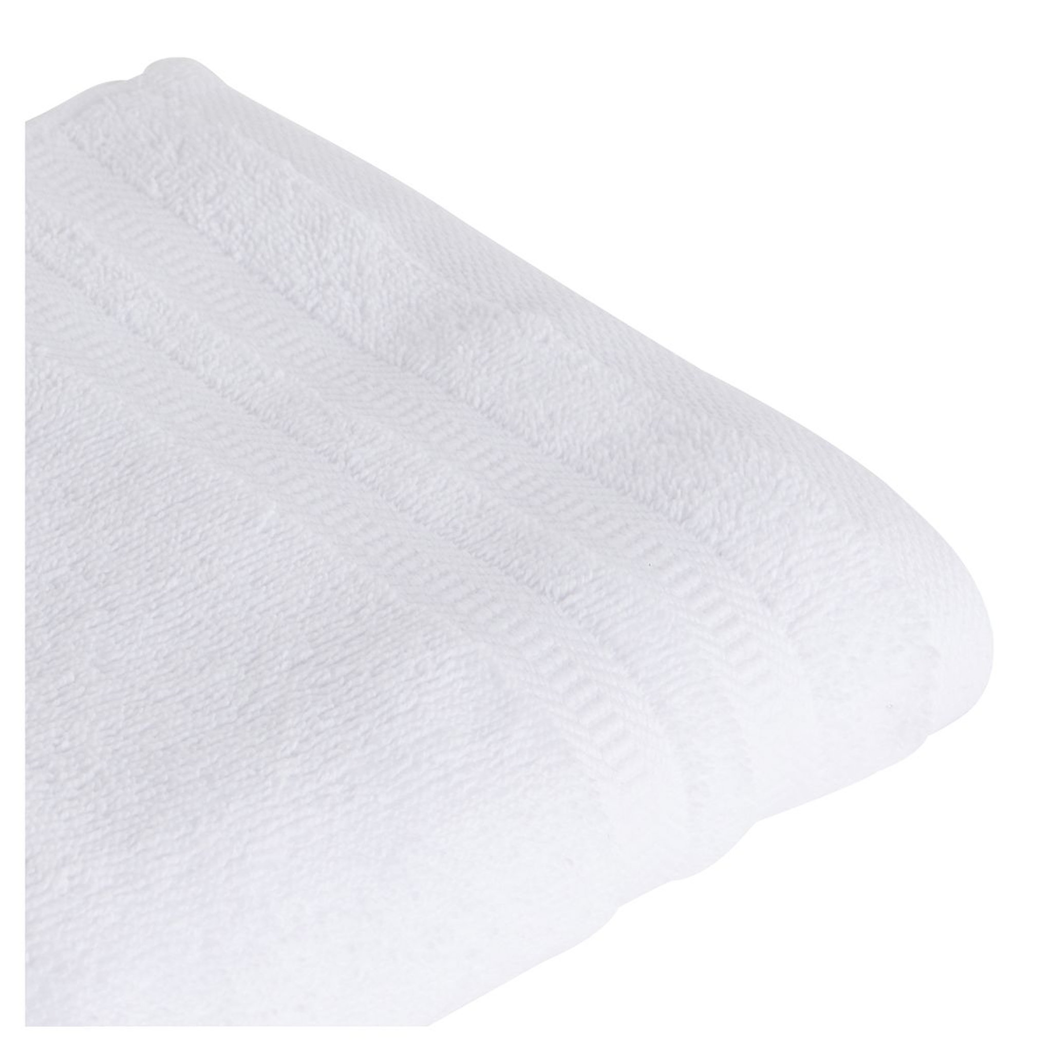Voir la diapositive 2 : ACTUEL Serviette invité unie en coton 450 g/m²