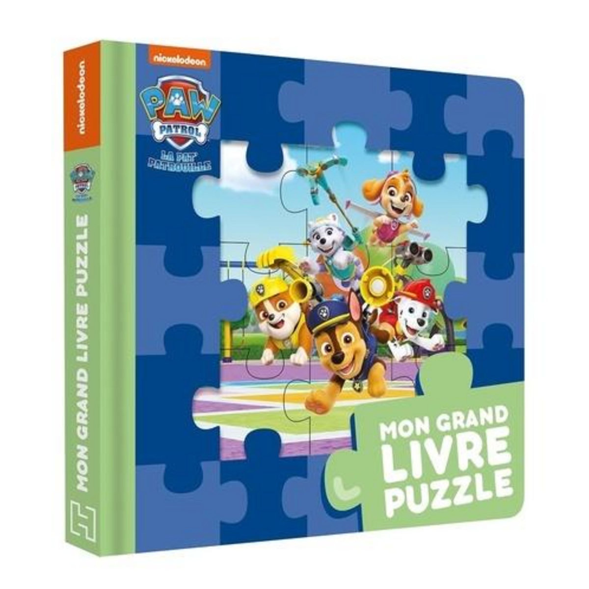 MON GRAND LIVRE PUZZLE LA PAT' PATROUILLE, Nickelodeon