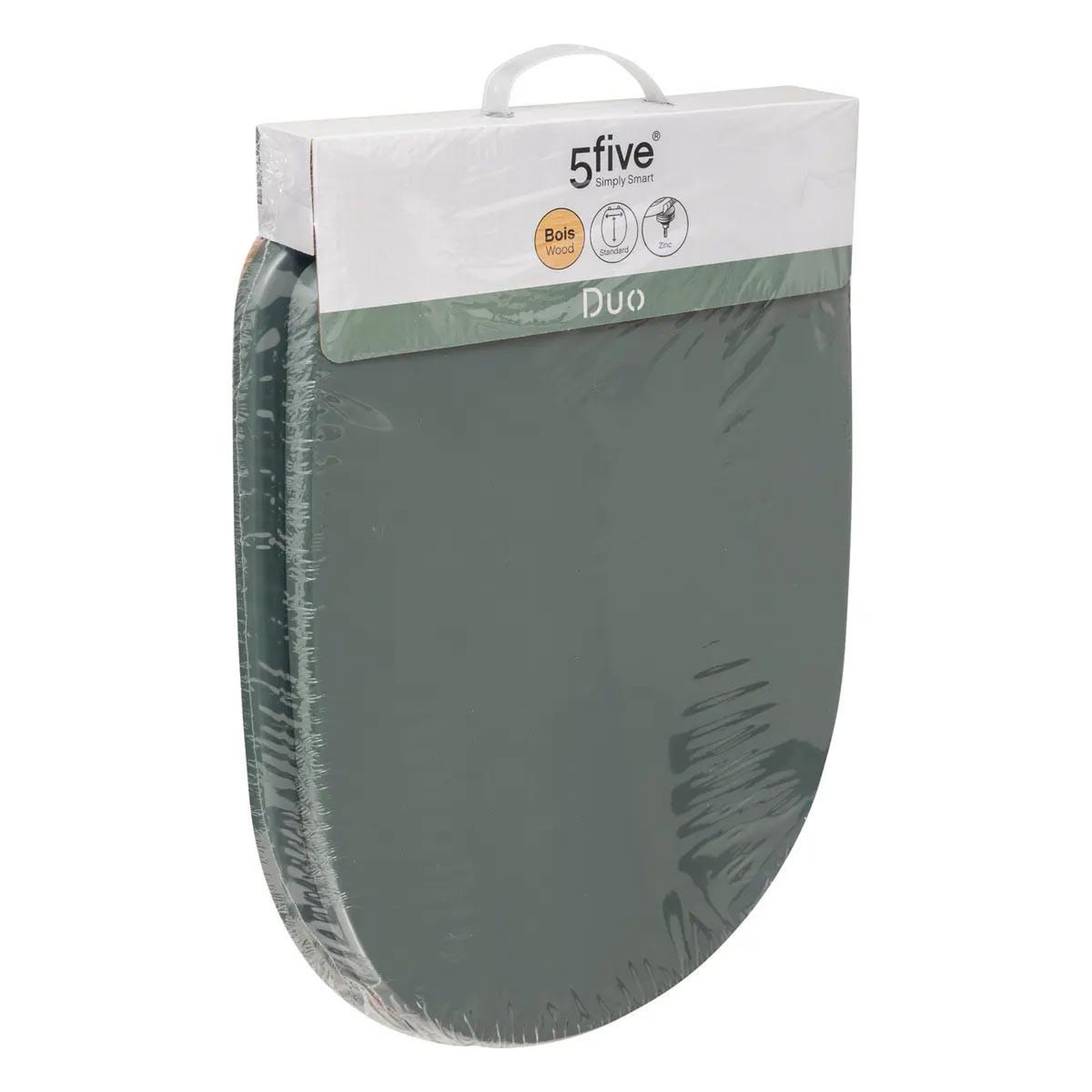 Voir la diapositive 4 : FIVE Abattant wc design  duo  49cm vert