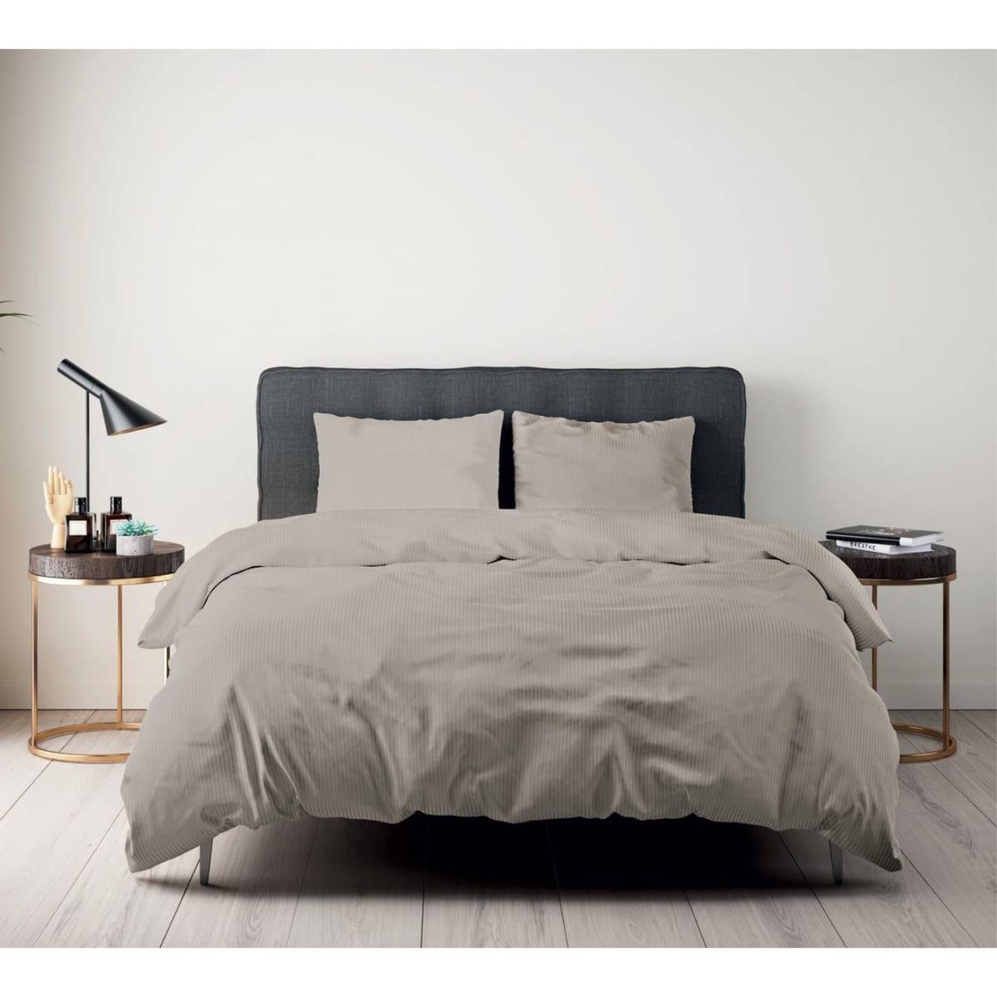 Voir la diapositive 5 : BELLECOUR Housse de couette Satin de coton VERSATIN