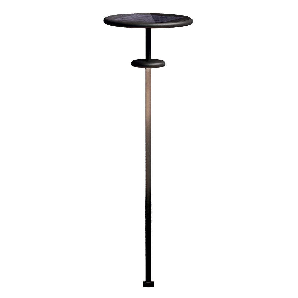 Lumisky Balise solaire PLANET B Noir Aluminium H1,6m