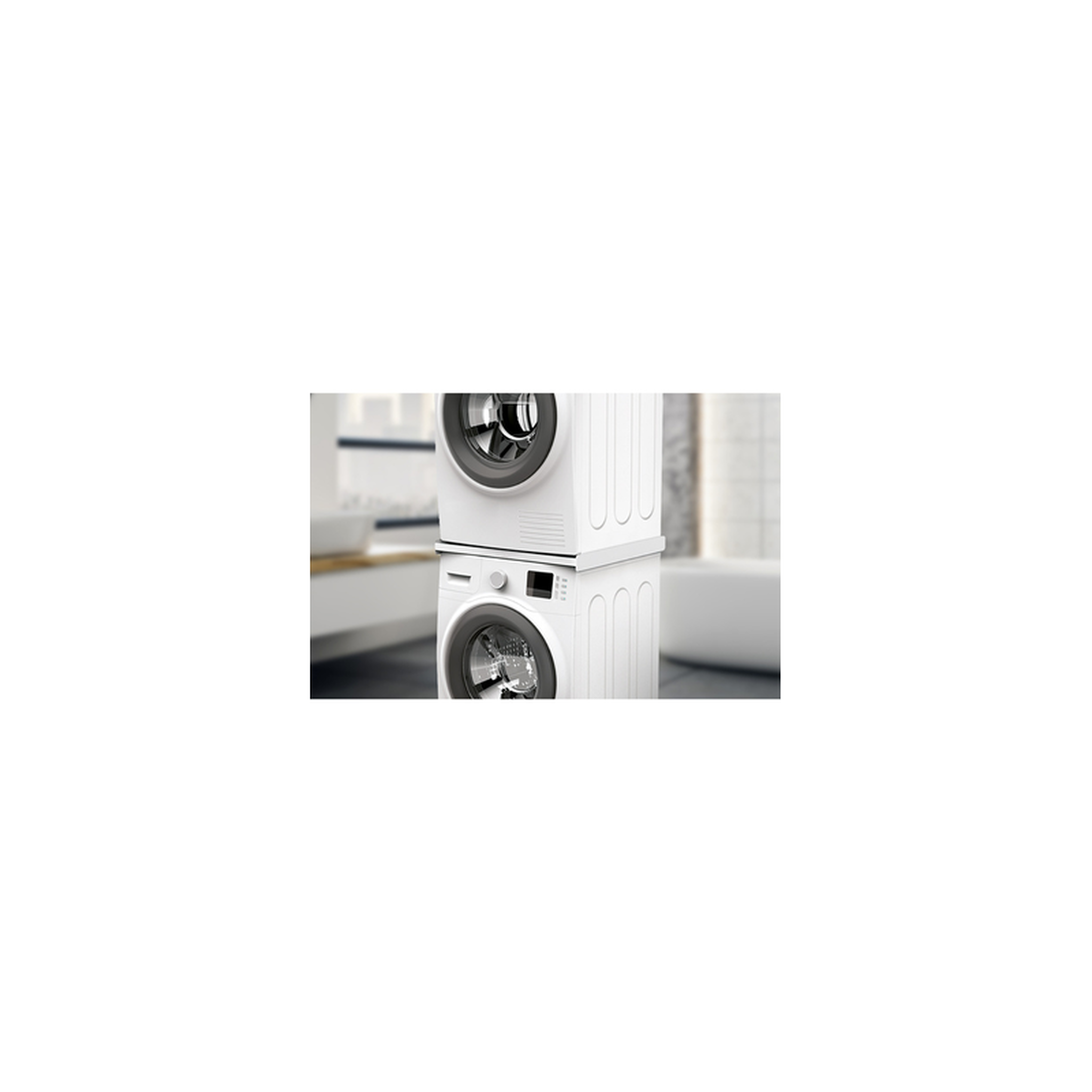 Voir la diapositive 6 : Meliconi Accessoire pour appareil de lavage Meliconi Base Torre Style 656115