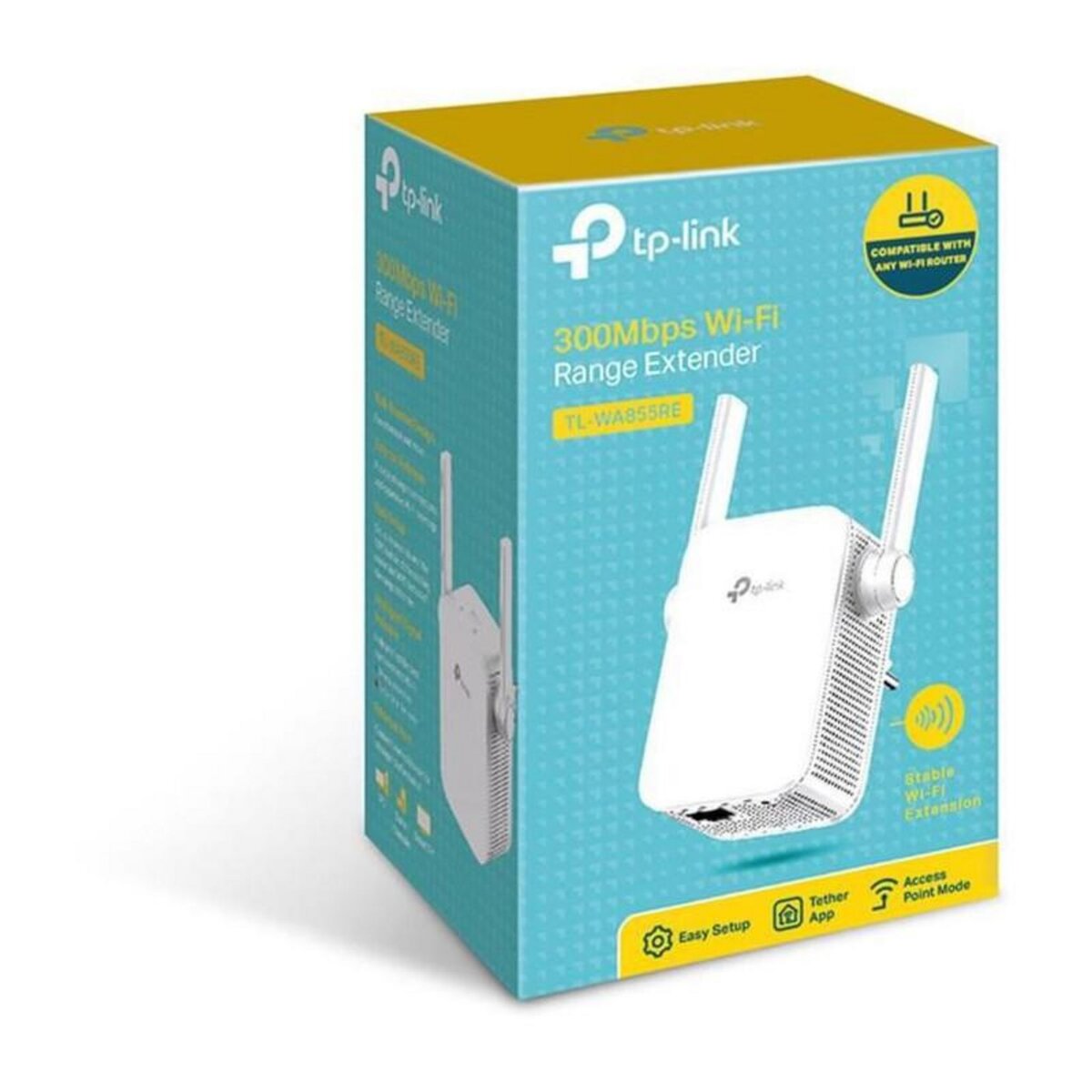TPLINK TP-LINK Repeteur WiFi TL-WA855RE - 300Mbps - 100Mb LAN