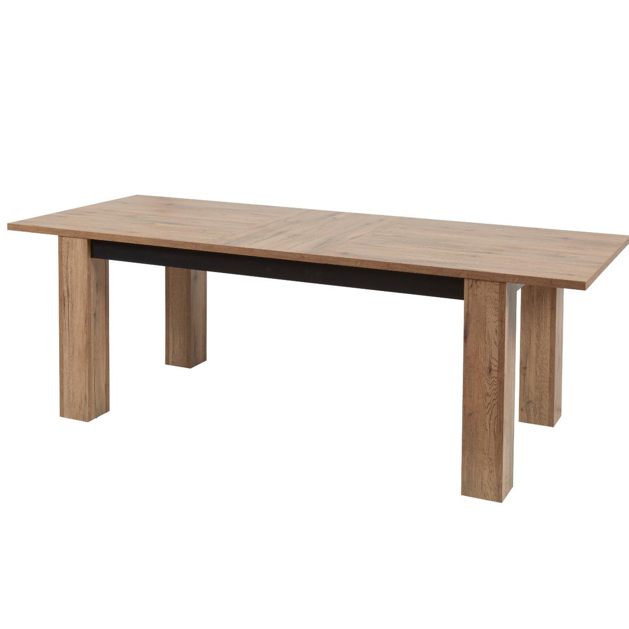 JLC KREATION Table à manger en bois extensible pedro