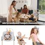 Voir la diapositive 3 : KINDERKRAFT Enock calmee pratique et confortable