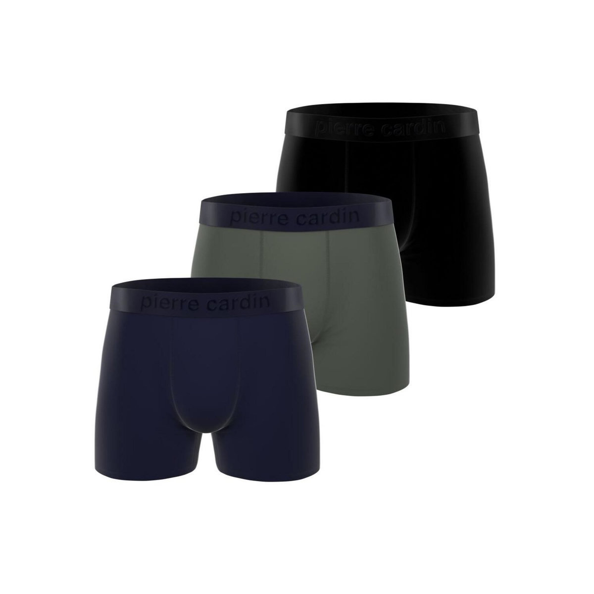 PIERRE CARDIN Lot de 3 boxers homme en coton Paolo