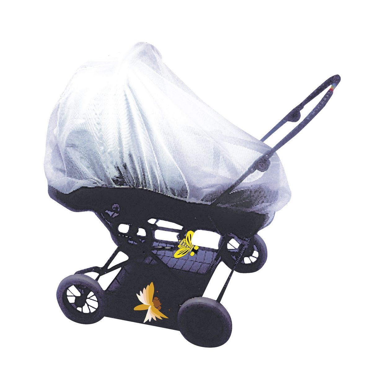 THERMOBABY Moustiquaire universelle pour landau ou lit parapluie